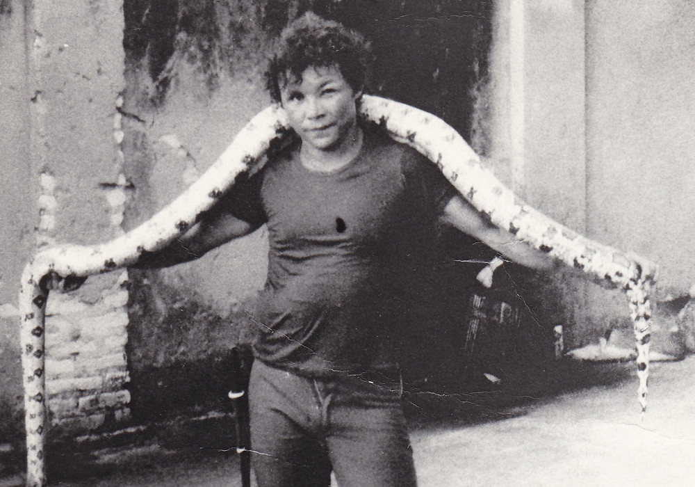Grajaù Lebbrosario. Raimundo, ragazzo lebbroso addomesticatore di serpenti (1979)