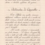 Memorie di guerra di sr. M. Filomena Ravera