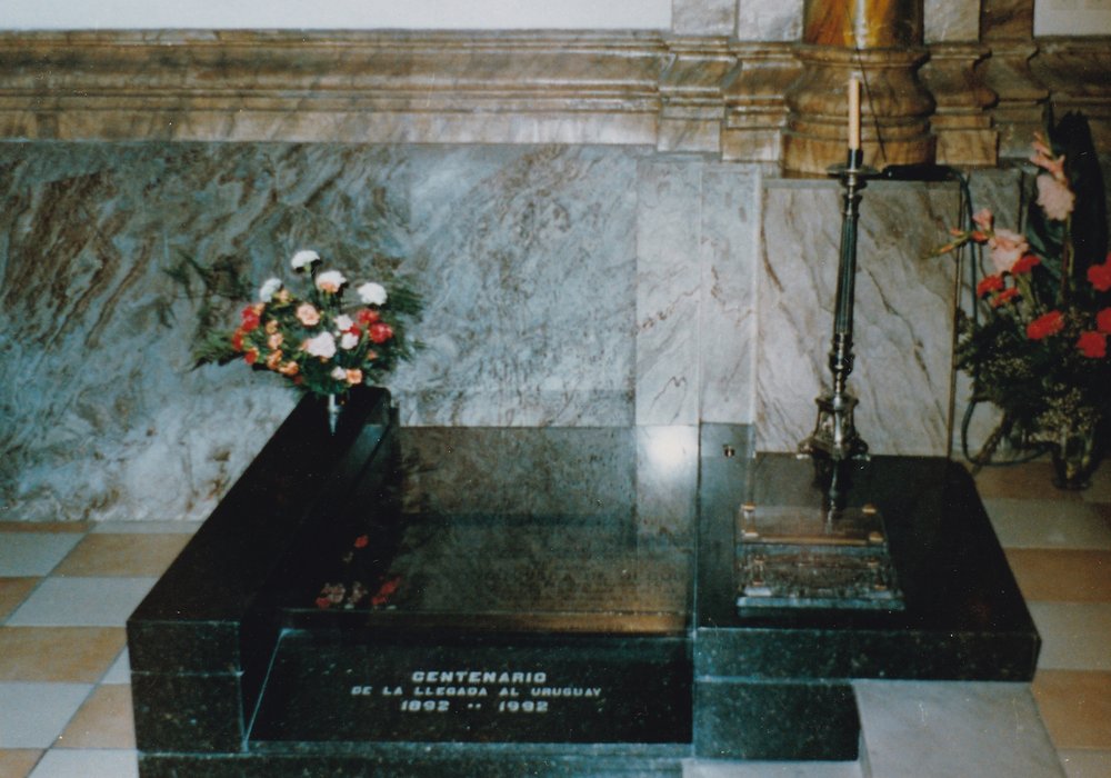Montevideo. La tomba della Beata Francesca nella cappella di Belveder