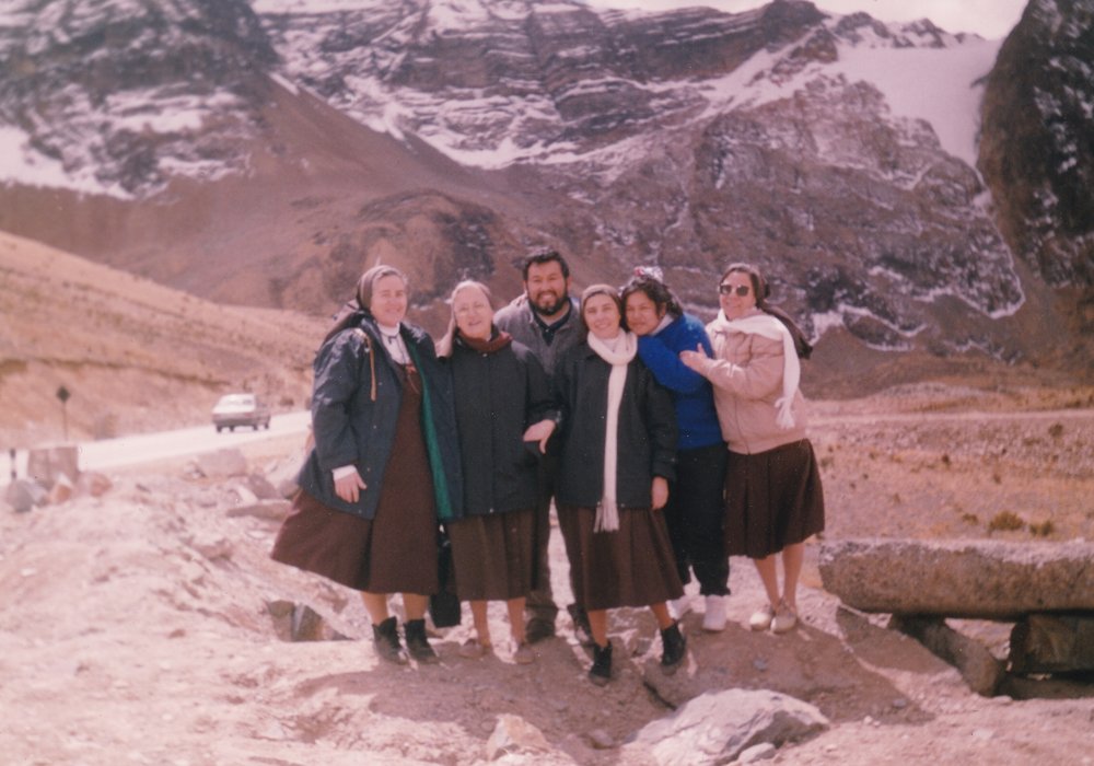 Ticlio giugno 1994. Il gruppo dei missionari