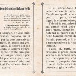 Preghiera del soldato ferito italiano