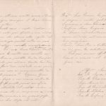 Lettera del gruppo missionario del 21 aprile 1899 verso
