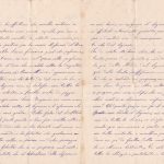 Lettera a sr. Eugenia del 30 dicembre 1898 verso