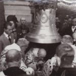 Milano, 5 aprile 1940: il Card. Ildefonso Schuster, arcivescovo di Milano, consacra le campane